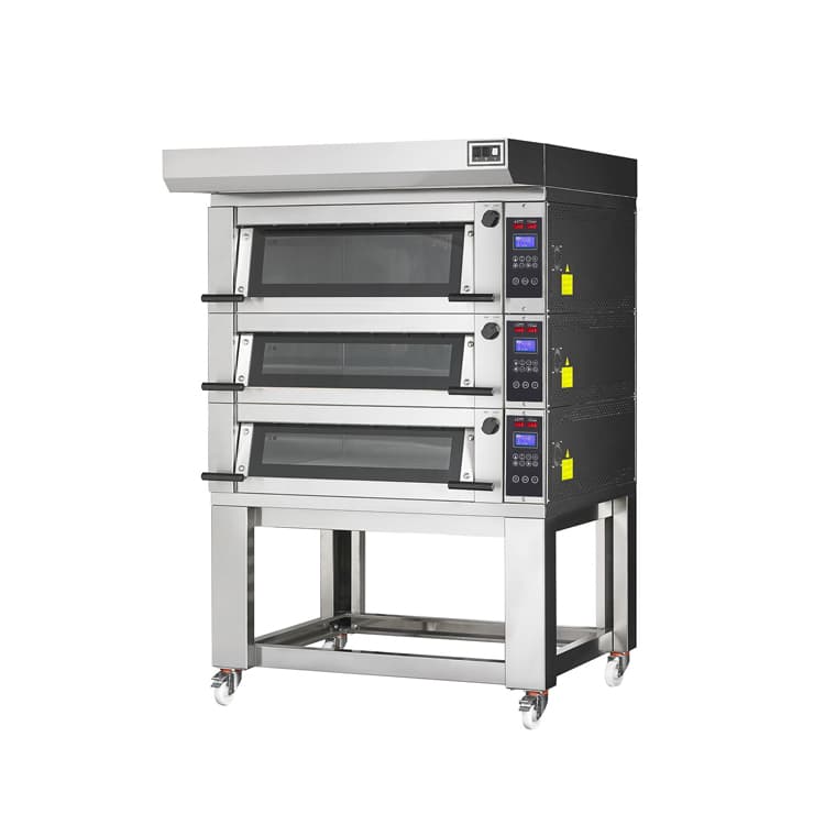 Печь подовая с подставкой без направляющих APACH BAKERY LINE E2K6L DPBI-T