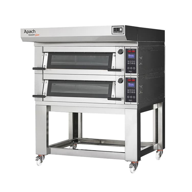 Печь подовая с подставкой без направляющих APACH BAKERY LINE E2PSK1L DPBI-T БЕЗ ПАРОУВЛАЖНЕНИЯ