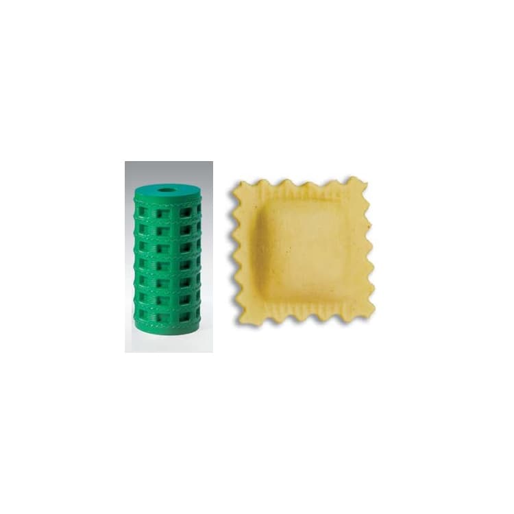 Насадка для равиоли 35x37 мм для Multipasta Imperia and La Monferrina (Ravioli mould 8)