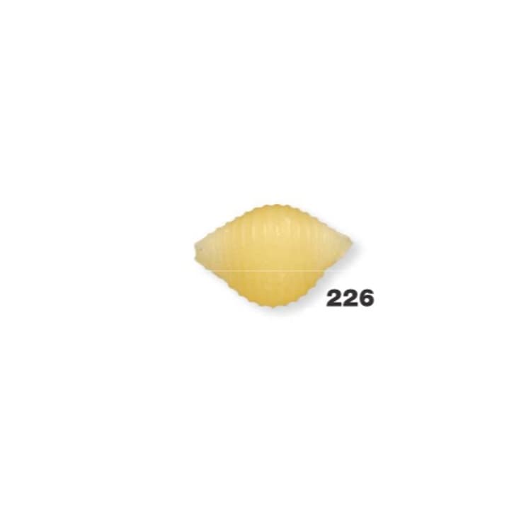Фильера бронзовая для модели P3 Imperia and Lamonferrina диаметром 75 мм форма №226 conchiglie rigate