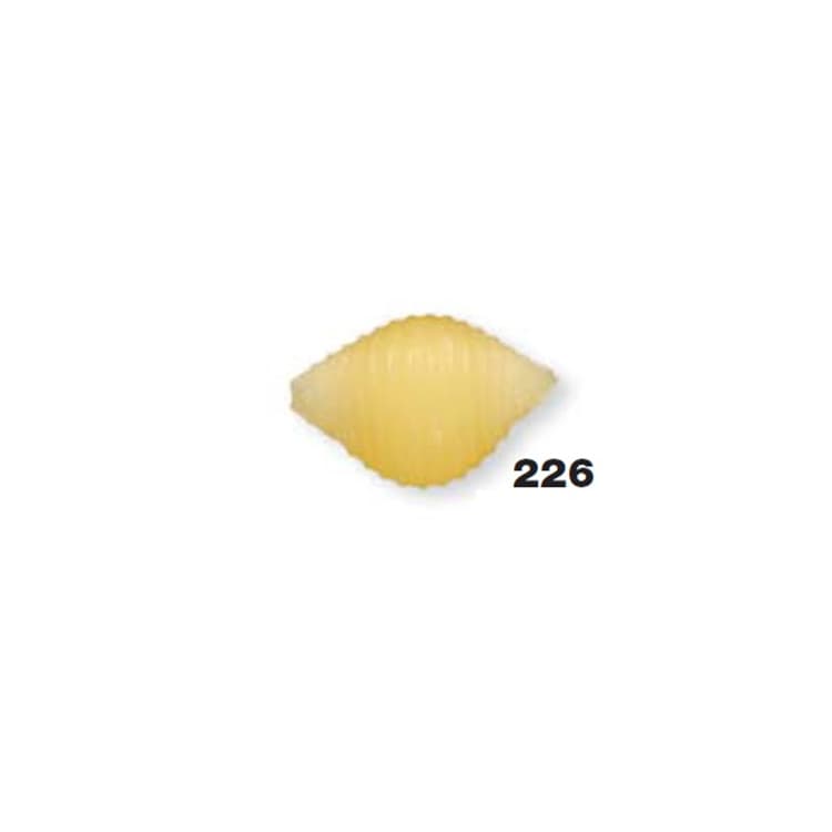 Фильера бронзовая для моделей P6, P12, P2 Pleasure Imperia and La Monferrina Die Bronze №226 89 мм Conchiglie rigate