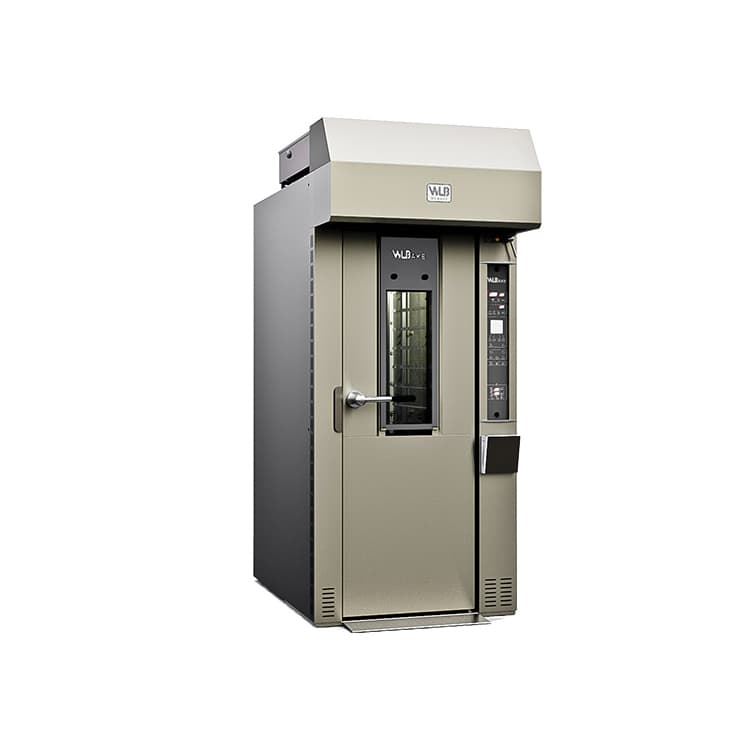Печь ротационная электр. т.м.WLBake серии ROTOR, мод. ROTOR Slim PRO (упр. LCD, нерж. ст., платф.)