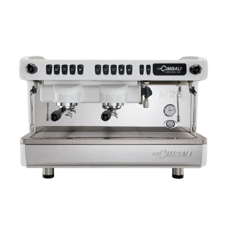 Профессиональная (рожковая) кофемашина La Cimbali M26 BE DT/2 VA WHITE (авт., 2 выс.гр.)
