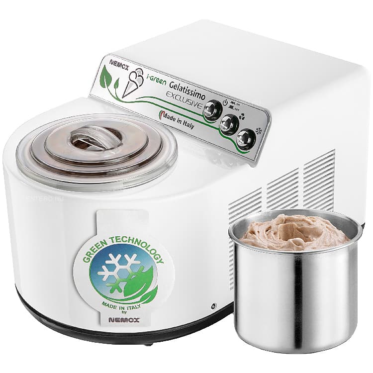 Мороженица Nemox i-Green Gelatissimo Exclusive белая