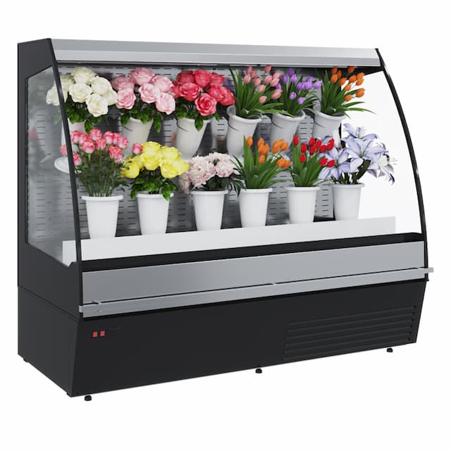Витрина холодильная F16-08 VM 1,0-2 0020 FLORA (цвет по схеме (фронт стандартный цвет))