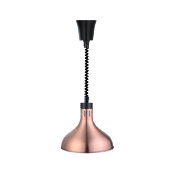 Лампа тепловая подвесная медного цвета Kocateq DH639RB NW