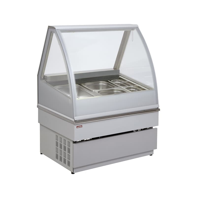 Витрина для мороженого Unis Georgia III 1000 inox
